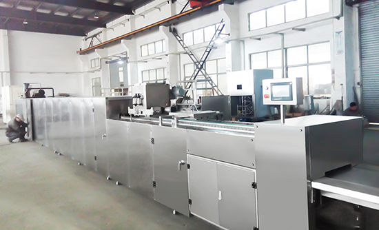 Линия производства шоколадных конфет для клиента из Албании