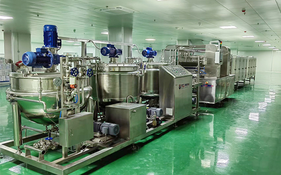 Линия производства жевательной резинки для клиента из США