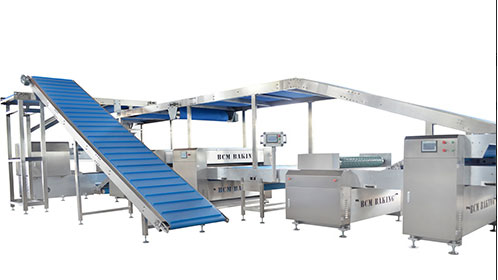 Линия производства печенья