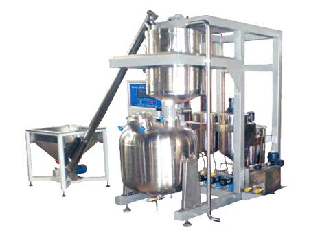 Варочная растворительная ёмкость с системой автоматического взвешивания