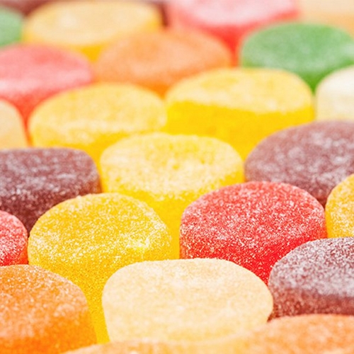 Продукция, изготовленная на нашей линии по производству мармеладных конфет