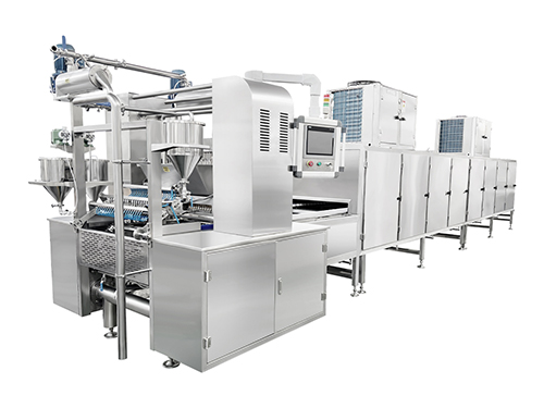 Линия производства конфет Тоффи, методом отлива