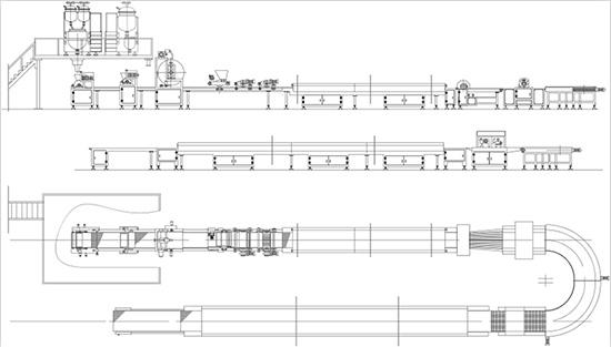 Линия производства шоколадных батончиков