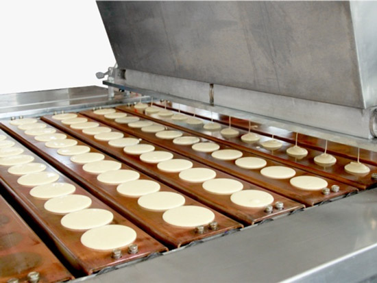 Печь на медных плитах